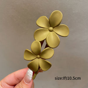 Kẹp Tóc Hoa Phong Cách Mới Cho Nữ 2025 Kẹp Tóc Mái Lệch Kẹp Tóc Đuôi Gà Kẹp Tóc Phụ Kiện Tóc Kẹp Tóc Bằng Kim Loại Kẹp Tóc Thời Trang