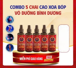 Cao xoa bóp thảo dược võ đường Bình Dương hỗ trợ các vấn đề về xương khớp