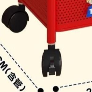 Multicolor Multilayer Rolling Toy Storage Rack