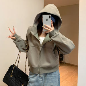 SUHUIQIAN | New Hooded American Style Lazy Petite Sports Jacket