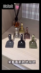 Sticker Mount Heavy Duty Door Holder Adjustable Wind Resistance Alloy Stopper for Balcony