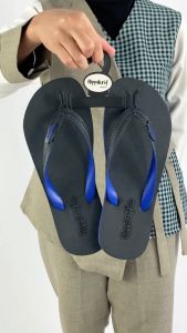 Hippokrit Sandal Jepit Pria Rubber Dewasa Anti Slip - ULTRA BOLD / Navy
