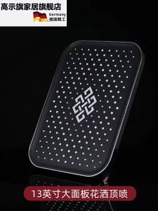 Pressure Boosting Large Coverage Rain Shower Head
