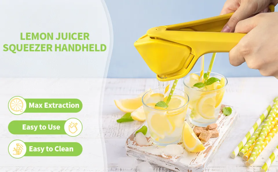 Max Juice Extraction Lemon Lime Squeezer EasytoUse Flat Lemon
