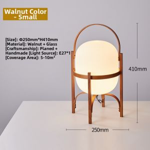 WOGU | Scandinavian Solid Wood Floor Lamp
