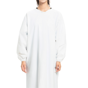 ผ้ากันเปื้อน TPU 1 ชิ้นสำหรับผู้ชายและผู้หญิง ปรับความยาวได้ เหมาะสำหรับห้องครัว โรงงานอาหาร โรงฆ่าสัตว์ อุปกรณ์ป้องกันอุตสาหกรรม