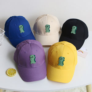 Cartoon Dinosaur Kids Baseball Caps Soft Cotton Baby Boys Girls Sun Hat Spring Summer Outdoor Adjustable Kids Children Hats