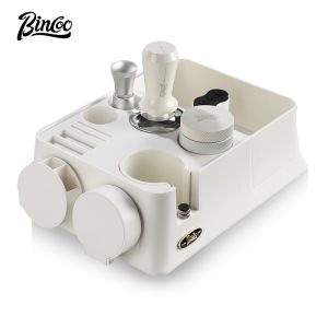 Bincoo Đầm cà phê Thiết Lập Cơ Sở Bình ép cà phê Ý bột phân phối đồ dùng lưu trữ tay cầm hộp giá 51/58mm