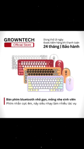 Bộ bàn phím chuột không dây gaming 2.4Ghz HK09 thiết kế nhỏ gọn bắt mắt kết nối cho máy tính laptop