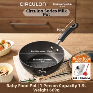 Circulon | Non-Stick Small Frying Pan Light Milk Pot Baby Food Pan Induction Cooktop Compatible