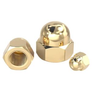 TIANZHUOJINSHU | Copper Cap Nuts for Decoration and Home Use