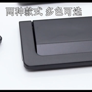 64/96MM Handle Tanam Aluminium Gagang Laci/Lemari Tempel Recessed Minimalis Emas/Hitam Anti Karat Persegi Kotak