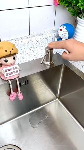 Vòi bơm dây dẫn nước rửa chén HODABOSS đầu bơm inox 304bộ vòi hút nước rửa chénvòi lấy nước rửa bát gắn chậu rửa