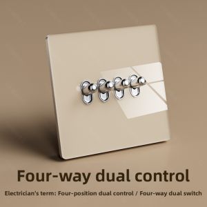 TEP | Ultra-thin Home Style 7 Holes USB Socket Panel