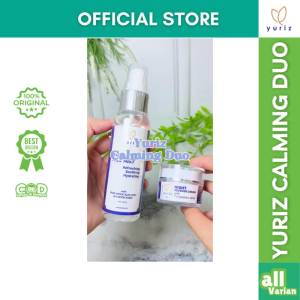 Yuriz Calming Duo | Face Mist + Night Recover | Mengatasi Pimple Jerawat Acne Spot Beruntusan