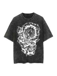 Bandai | ONE PIECE 2026 New Hot One Piece Gear 5 Bounty Poster T Shirt Anime T-Shirt Designer Illustration Pattern Street Harajuku Summer