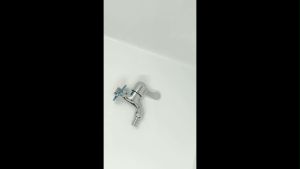 AT-444444 Basin Faucet Tap Anti Fingerprint Surface Bathroom Washing Machine Water Hose Tap Water Faucet