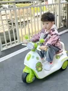 Viccabe รถมอเตอร์ไซค์เด็กรถ รถไฟฟ้าเด็กนั่ง รถเด็กนั่ง มอ  ไฟ LED เย็น  ขยายยาง  เพิ่มแบตเตอรี่  การสอนดนตรีปฐมวัย