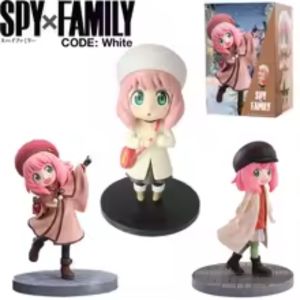 Bandai | SPY×FAMILY CODE: White Figure Anime Cute Kawaii Figure Toy Doll Car Desk Decoration for Children Adults Fans Girl Birthday Gifts