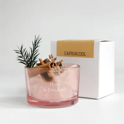 ZHUOLESHI | High-end Niche Scent Diffuser Stone Fragrance with Dried Flowers