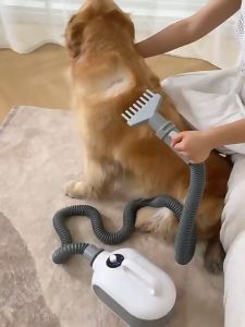 Pet Power Hair Dryer For Dogs Pet Dog Cat Grooming Blower Warm Wind Fast Blow-dryer