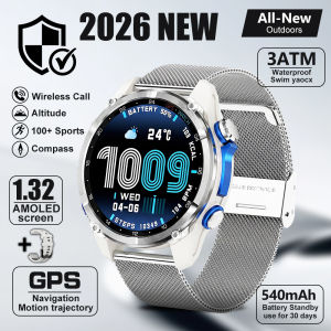 HD350 Pro Smart Watch AMOLDE GPS Track Offline Map 540Mah LED Flashlight Outdoor Sport Barometer Altitude Compass smartwatches