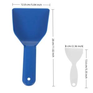 1/2pcs Ice Scraper Set Durable Frost Removal Tools Hygienic Snow Blower Cleaning Shovel for Refrigerator Ice Removal Tool