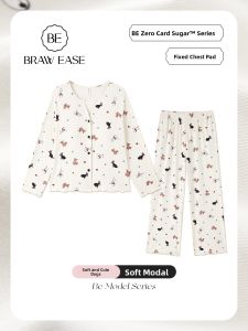BE | Modal Sleepwear With Pads Autumn