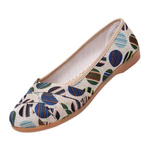 Soft Anti-slip Lightweight Slip-on Round-toe Casual Shoes