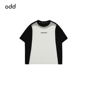 Breathable Soft Gray Black White T-Shirt