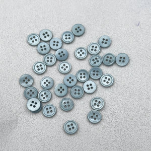 Áo Len Cardigan Dệt Kim Màu Xanh Mây Tuyết Thắt Nút Nhiều Màu Thủ Công Cao Cấp DIY Cho Trẻ Em Nút Áo Sơ Mi