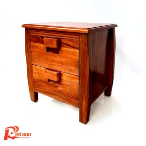 Meja Nakas Meja Sudut Nighstand Minimalis Laci Simple Modern Kayu Mahoni Redsun Industri