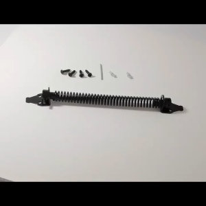 14" Automatic Gate Spring Closer For Garden Garage Fence Gate (With Screws) Gate Spring 14 Inch Self Closing Gate Spring Hardware Adjustable Metal Spring Closure For Light To Heavy Duty Wooden Gates Door Fence Black Garden Gate Closer For Wooden Gate