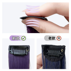 Mặt Nạ Tóc Giả Liền Mạch Cho Phụ Nữ Tóc Dài Xoăn Màu Một Mảnh Nối Tóc Tóc Giả Thẳng Treo Tai