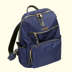 Womens Oxford Cloth Backpack Large Capacity Travel Bag Simple Versatile Bookbag Commuter Style Dual Shoulder Bag Waterproof