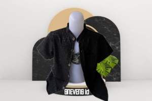 Kemeja anak laki laki Embos motif premium usia 1-7tahun SNEVENS ID premium quality 2026