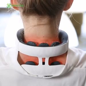 Máy massage cổ xung điện 6D BM V23 xóa tan đau mỏi cổ vai gáy lưu thông khí huyết