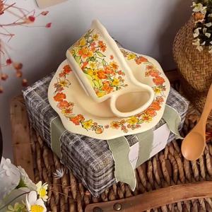 Tách Cà Phê Sứ Quà Tặng Sang Trọng Vintage