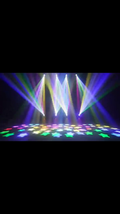 Flowwave Disco Light 120W/180W Led Moving Head - Beam & 18-Prism Gobo Dmx/Sound For Stage/Dj/Parties Christmas Party Gift