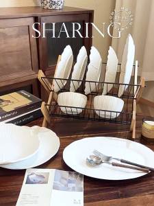 MODERN SWEETHOME | Deepened Creative Large Porcelain Soup Plate