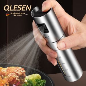 QIAOLESEN | Non-Dripping Oil Spray Bottle Control Flow Fat Reduction