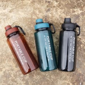 Ready Stock- 600ML Large Capacity Sport Water Bottle Large Water Bottle Portable Plastic School BPA Free Leakproof ✅✅✅✅✅✅**** PRINTING CUSTOM LOGO AVAILABLE *****✅✅✅✅✅✅