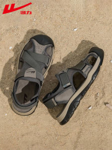 Mens Sandals Breathable Comfortable Beach Shoes Soft Bottom Outdoor Wear Anti-slip Casual Slippers Lightweight Slip-On