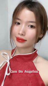 Son Kem Lì ANGELUX 2022 SIÊU LÌ - Công nghệ Màng Khóa Chống Thấm Chống Trôi Mới   SIÊU MỊN - SIÊU XINH (01 CAM ĐỎ)