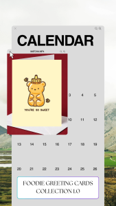 Cute Honey Bear Youre So Sweet Love Card Romantic Cute Gift Greeting Card