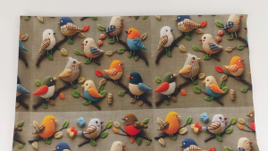 Charlie fabric ผ้าคอตตอนลายนกหลากสี ผ้านำเข้าพร้อมส่ง พิมพ์ลายคมชัด สีสดสวยคุณภาพดีใส่สบายมีของส่งไวผ้าลายน่ารักผ้าหลาผ้าเมตรผ้ามัสลิน