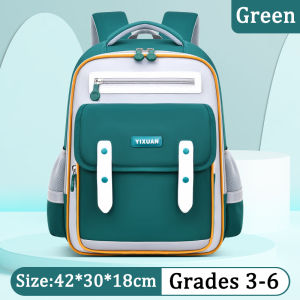British Style Children Anti-Spine Schoolbag For Girls Waterproof Backpack For Kids Student Bagpack