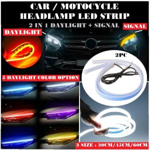 Car Led Strip Light DRL Daytime Running Light Headlight Headlamp Led Bulb Car Sport Light Led Spotlight Fog Light Car Fog Lamp Car Led Light Signal Light Car Neon Light Strip Car Led Bulb Car Led Light Accessories Lampu Led Kereta Lampu Led Motosikal