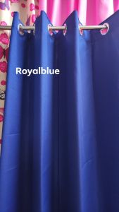 sequia blue ring curtain critona cotton 3in1 & per pc