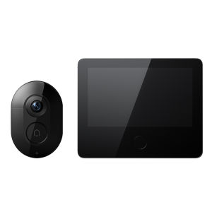 Xiaomi | XIAOMI Smart Cat eye 2 WiFi Wireless Camera Video Peephole Doorbell 3MP HD Infrared Night Vision 180 Wide Nngle For Mi Home APP